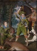 Robert Peake the Elder Henry,Prince of Wales (mk25) painting